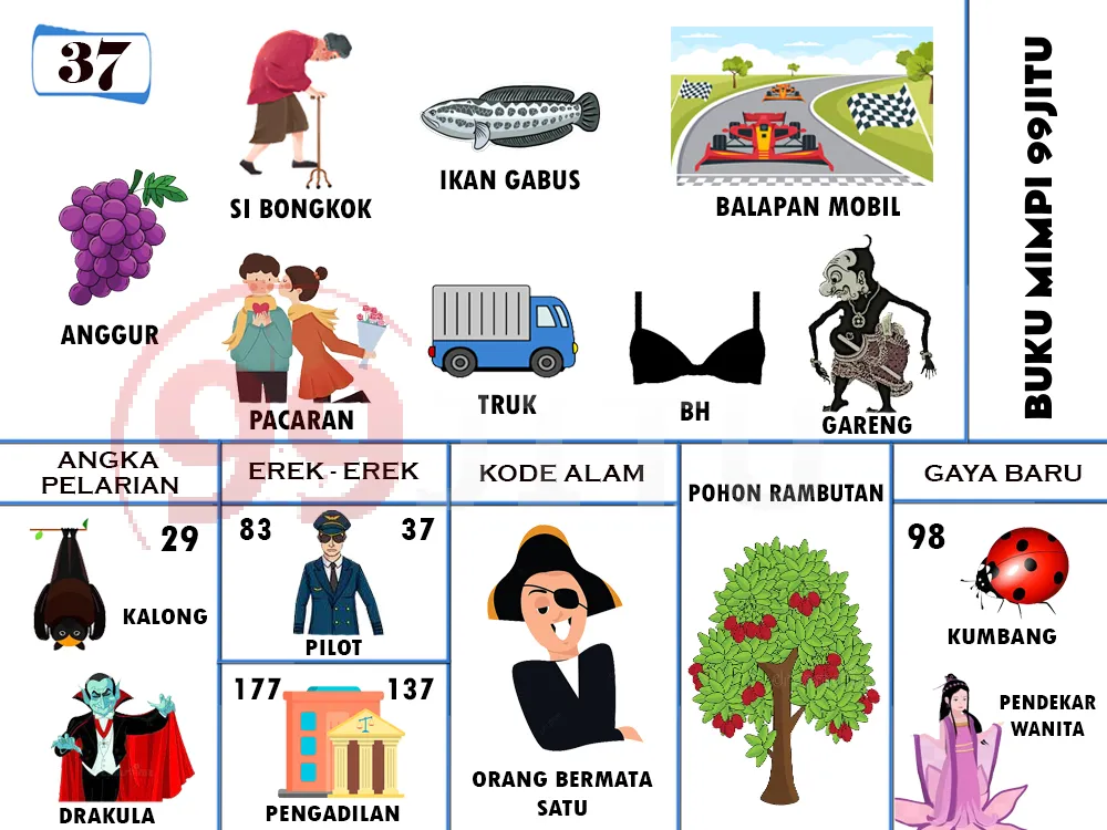 buku mimpi erek erek togel 37